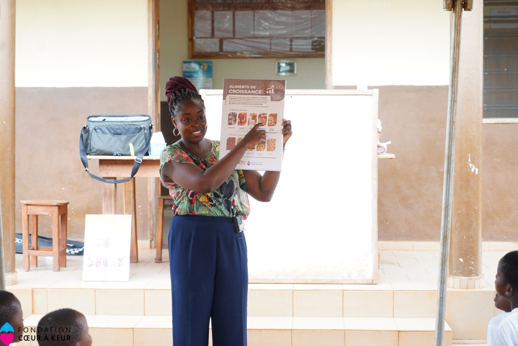 formation en nutrition au centre Saints Innocents de lobogo